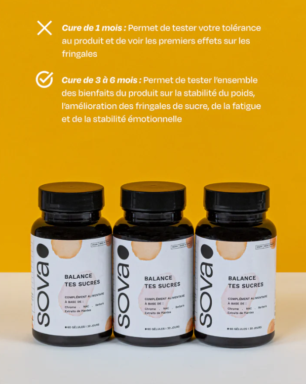 Balance tes sucres - Bye bye les fringales de sucre !