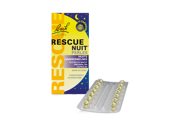 Rescue nuit perles - boite de 14 capsules